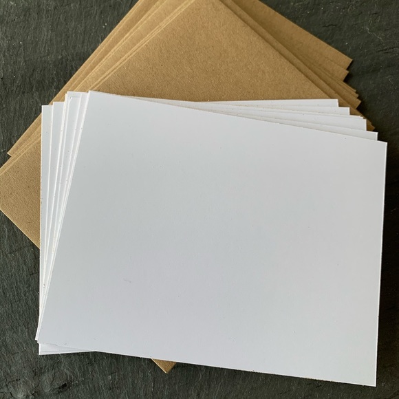 🦄 Covid holiday cards — set of 10, handcrafted, gingerbread cookie design - Picture 6 of 7